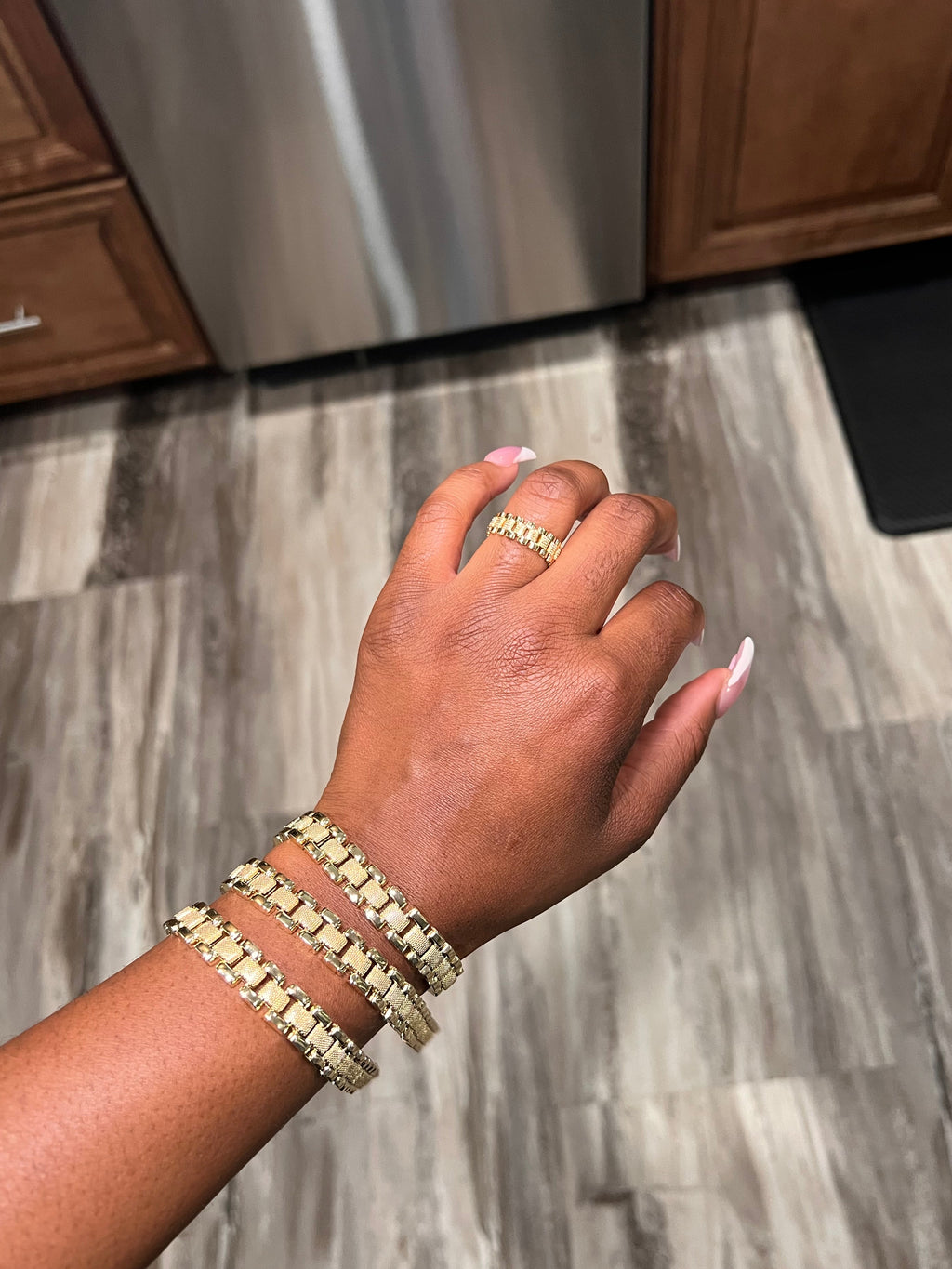 Gold luxury band