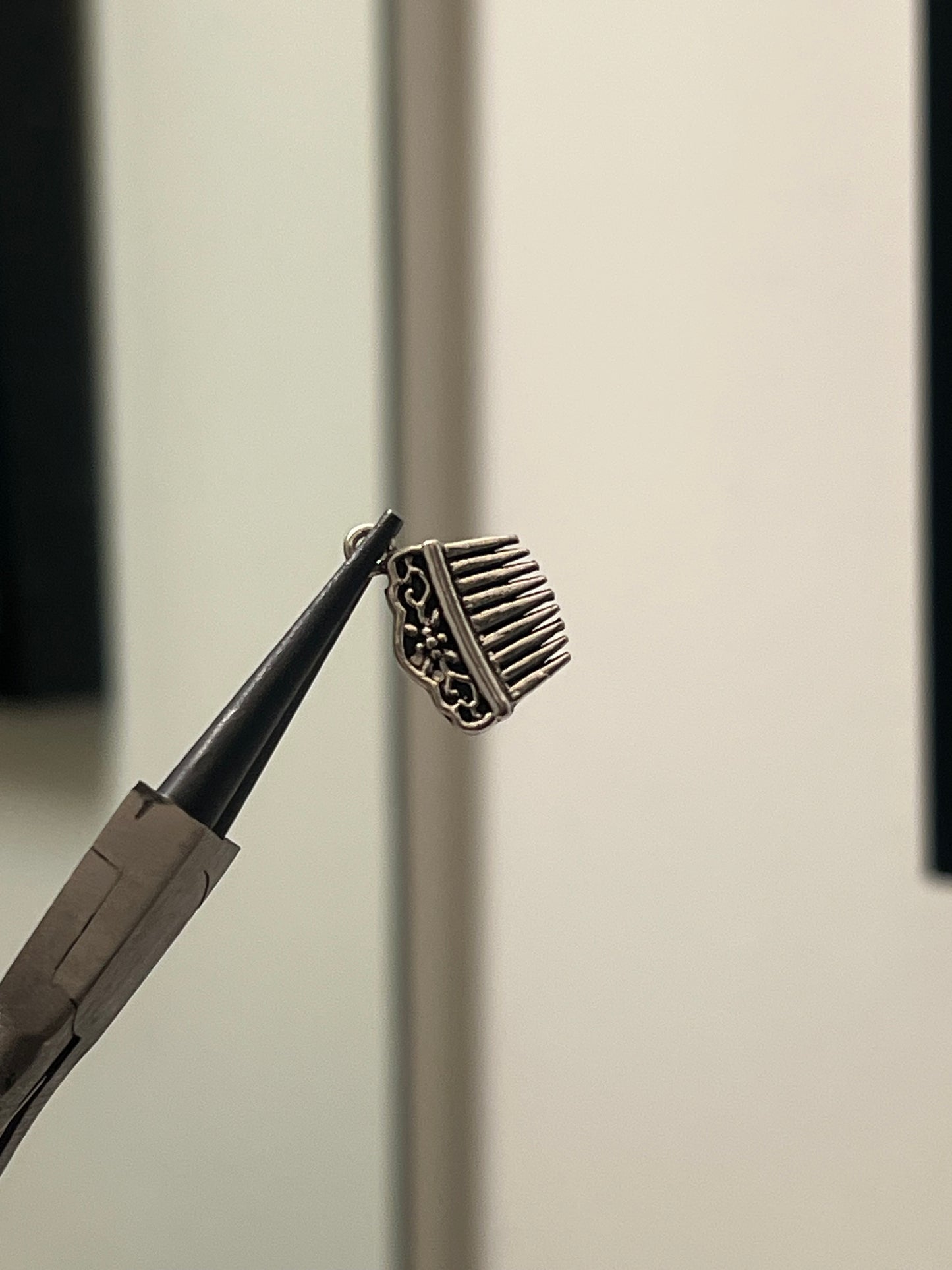 Mini comb charm