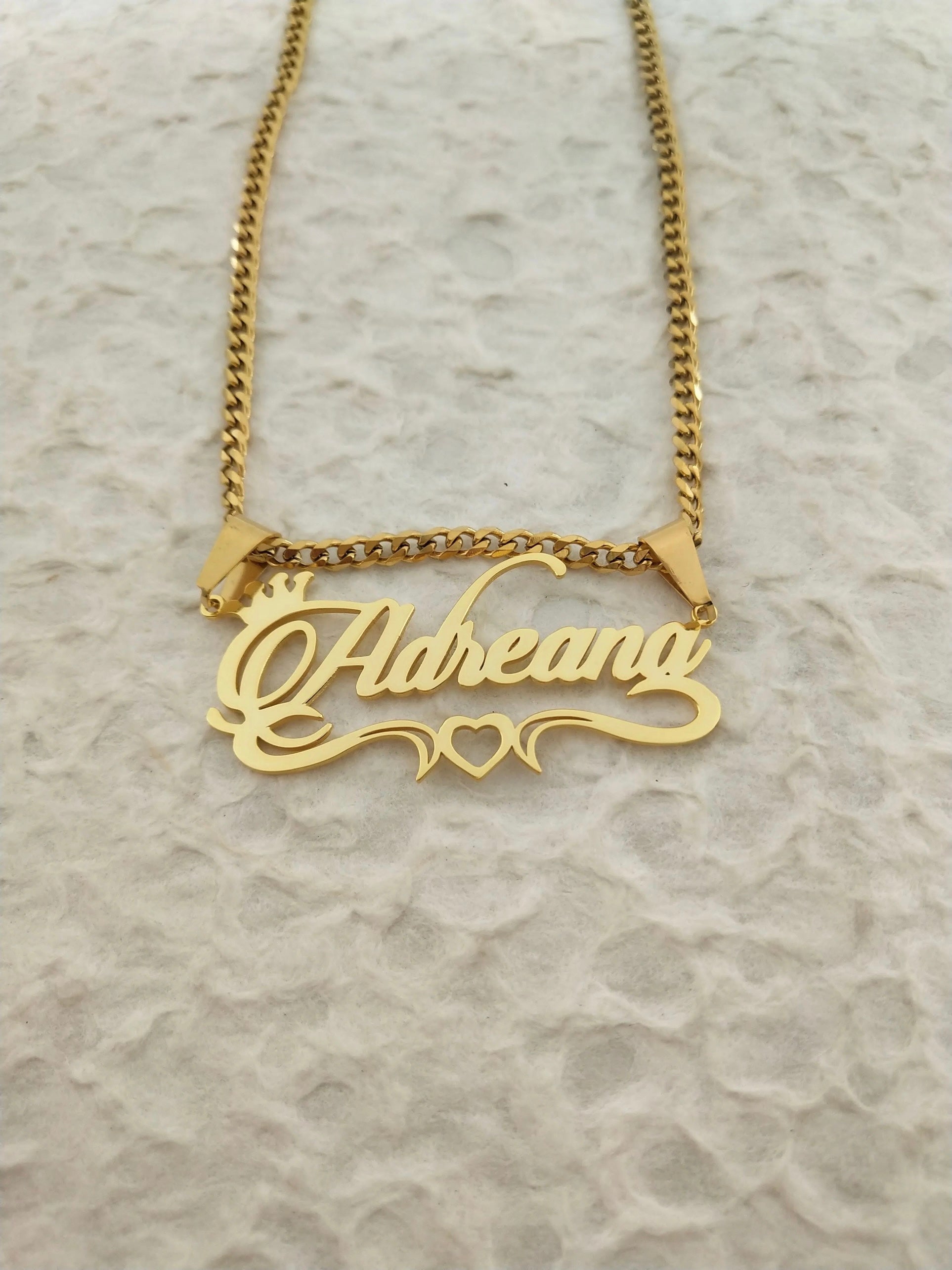 Customized name necklace